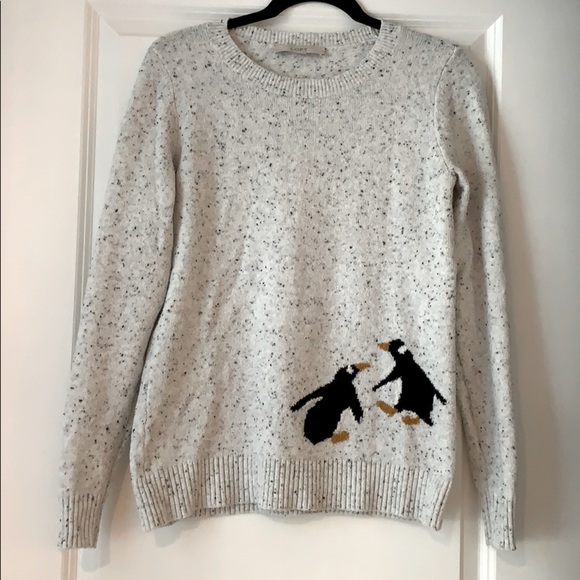 LOFT Sweaters - Loft Speckled Penguin Sweater